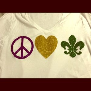 Peace Love and Mardi Gras